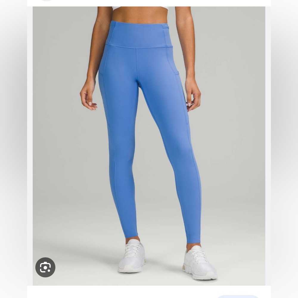 Lululemon Fast and Free Brushed fabric High Rise tight size 12